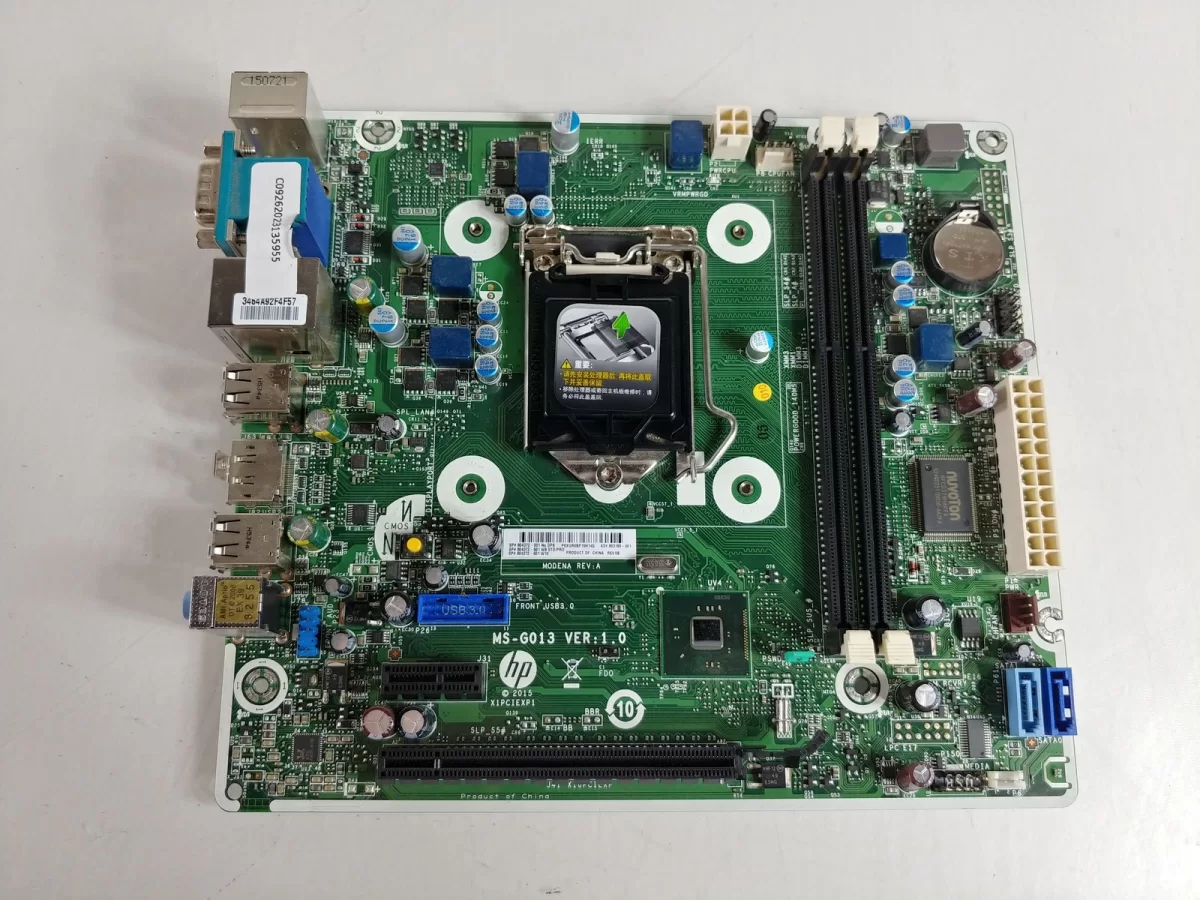 Placa HP ProDesk 400 G2 MS-G013 H81 803189-001 804372-001 804372-601 - Producto Retirado de Equipo en uso : Garantia : 12 Meses - Pedido 15 Dias