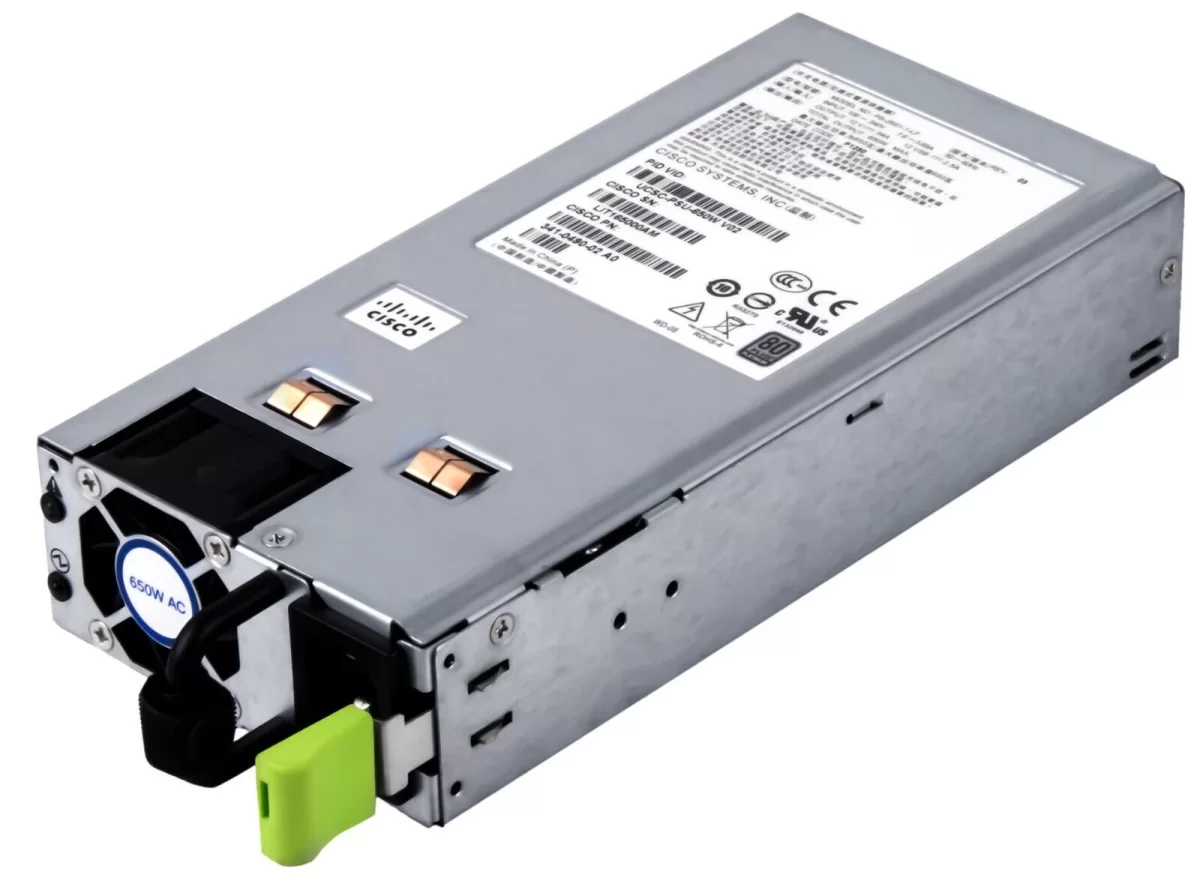 Fuente de alimentación de conexion en marcha Cisco UCSC-PSU-650W 650W 341-0490-02 para Cisco UCS C220 M3