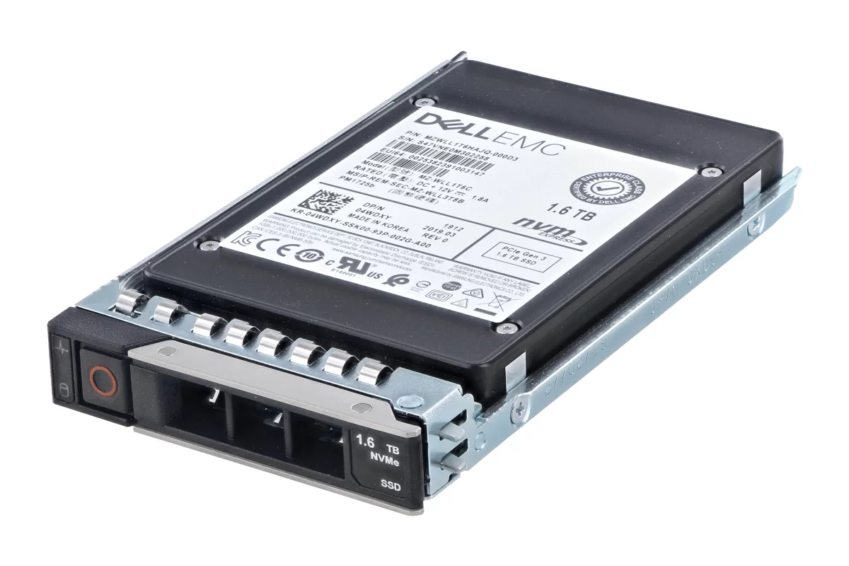 DISCO SSD SAMSUNG 1.6TB NVME PCIE 3.0 X4 U.2 2.5" SFF PM1725B MIXED USE MZWLL1T6HAJQ-00AH3 HPE P10656-001 PRODUCTO DE SEGUNDO USO