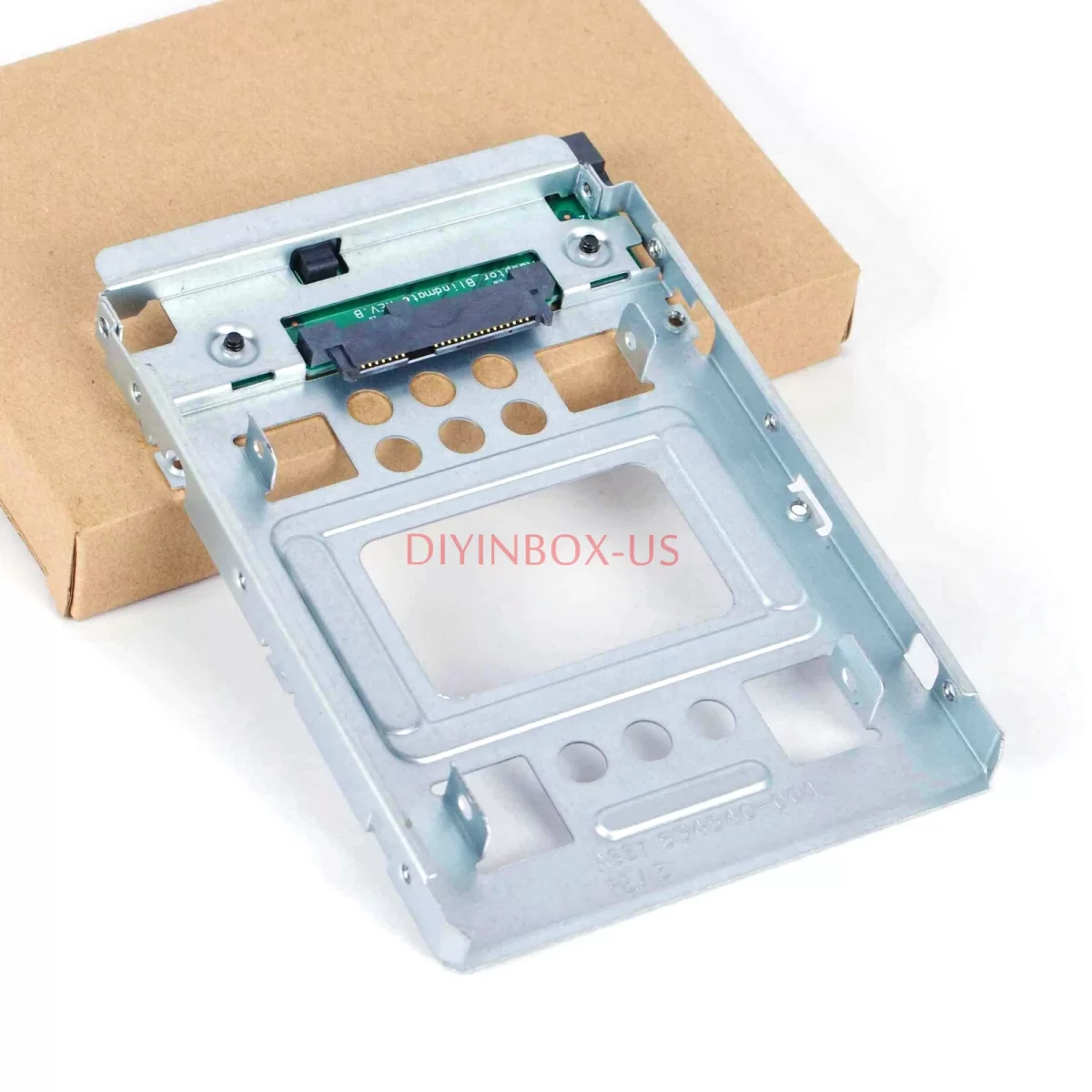 Adaptador Caddy HP 2.5" a 3.5" SAS SATA SSD para ProLiant Servidor 654540-001 661914-001 Producto de Segundo Uso