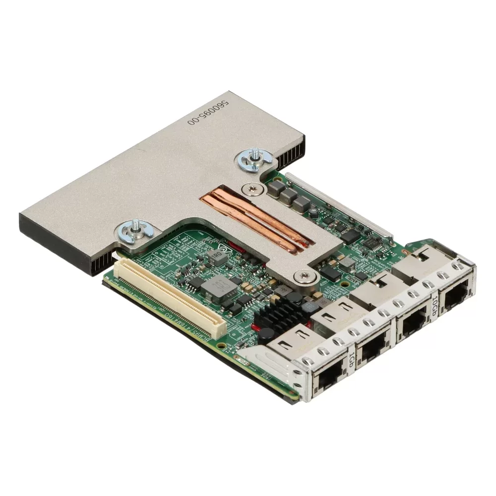 Tarjeta de Red Dell Broadcom 57416 Quad Port 2x 10GbE + 2x 1GbE rNDC para PowerEdge R740 R740xd 01224N 1224N Producto de Segundo Uso