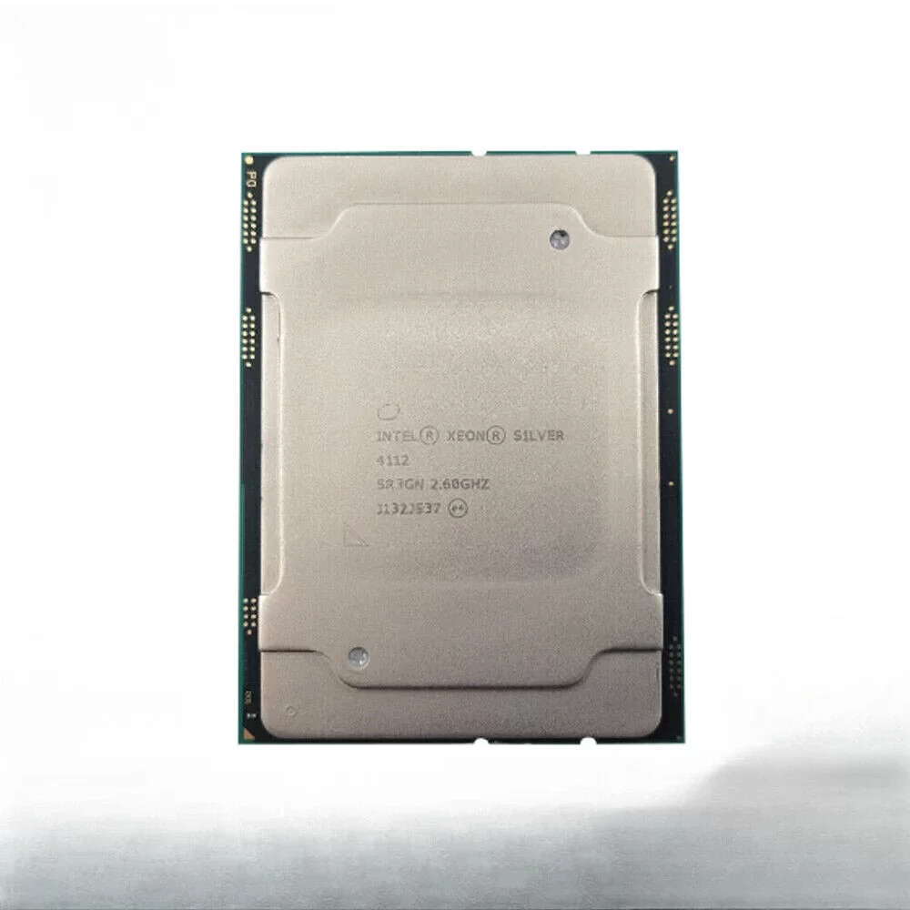 Procesador Intel Xeon Silver 4112 2.60GHz Hasta 3.00GHz 4 Nucleos 8 Hilos 8.25MB Cache Socket LGA3647 S-Spec SR3GN Producto de Segundo Uso